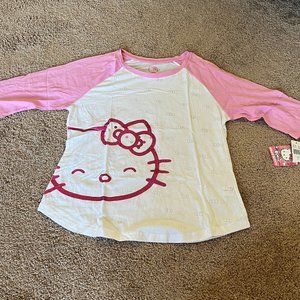 Hello Kitty raglan shirt